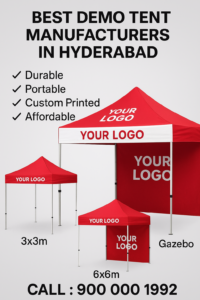 Best Demo Tent Manufacturers in Hyderabad