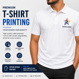 collar polyster t shirt